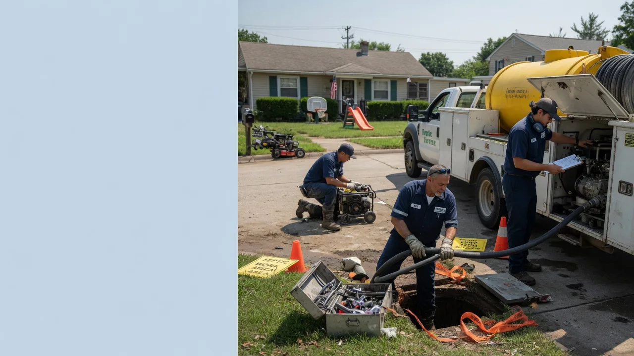 Septic Tank Pumping in Virginia near me